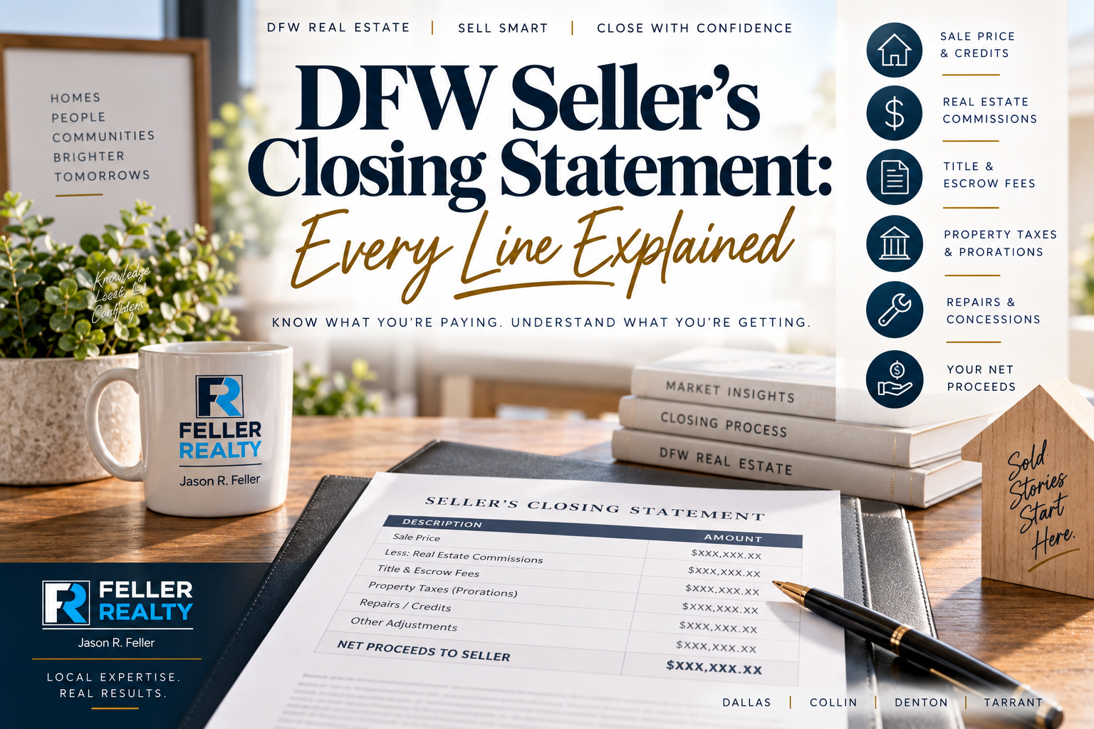 DFW Seller’s Closing Statement: Every Line Explained