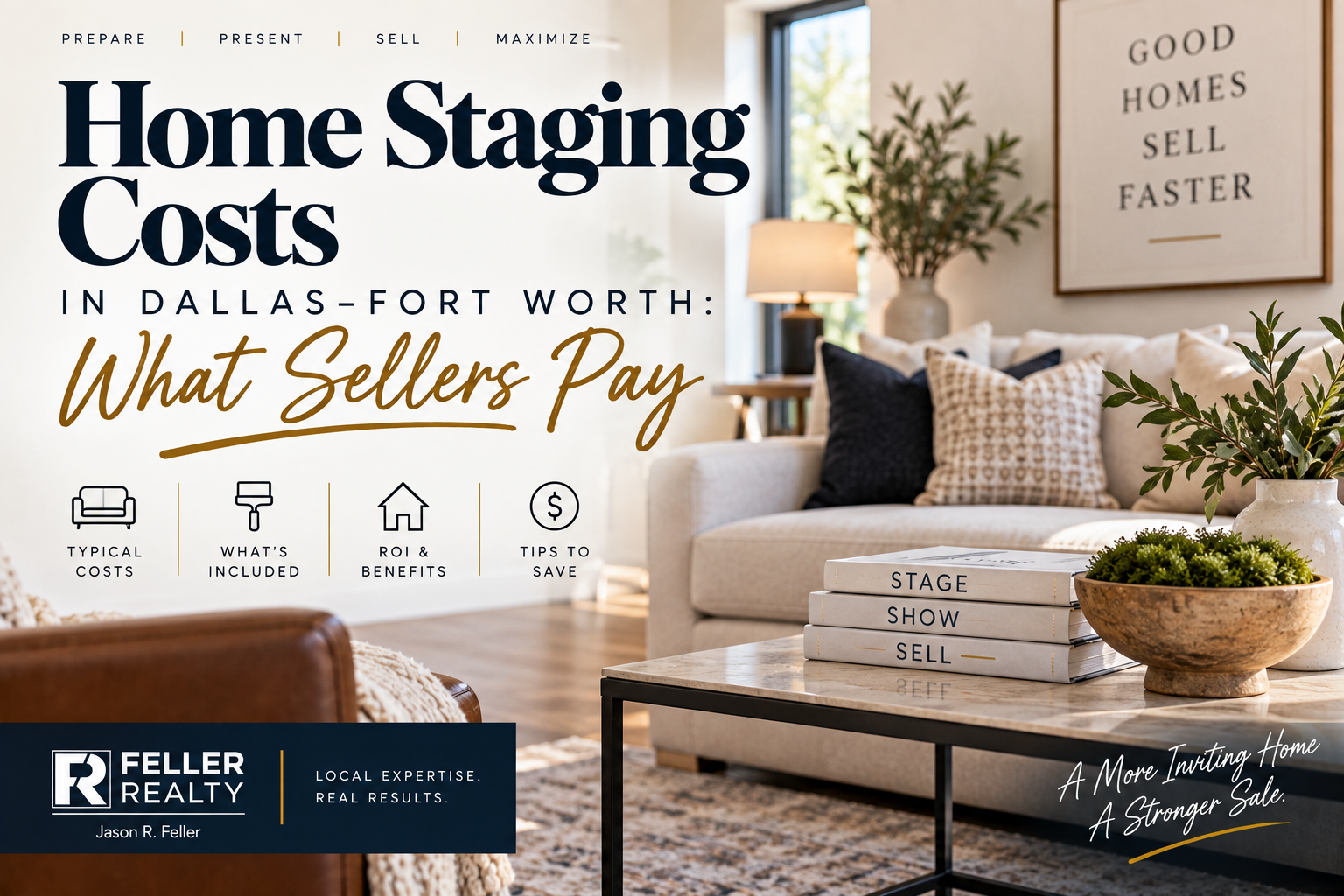 Home Staging Costs in Dallas–Fort Worth: What Sellers Pay