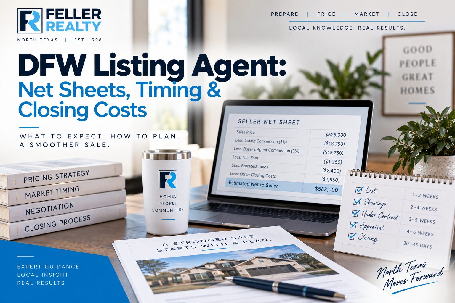 DFW Listing Agent: Net Sheets, Timing & Closing Costs