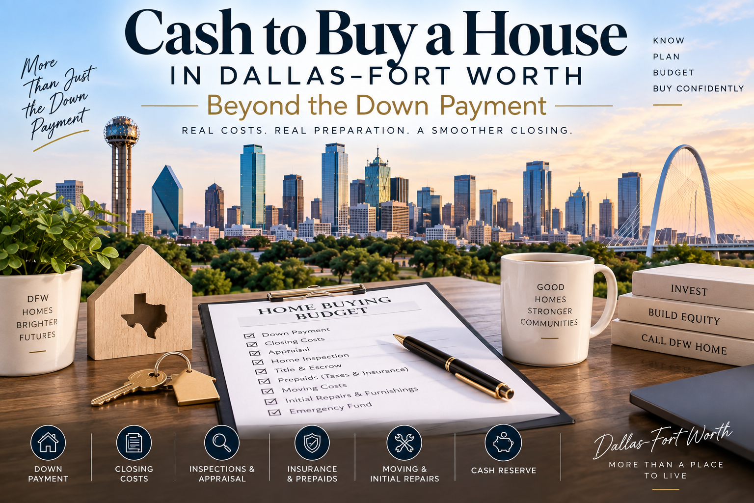 Cash to Buy a House in Dallas–Fort Worth Beyond the Down Payment