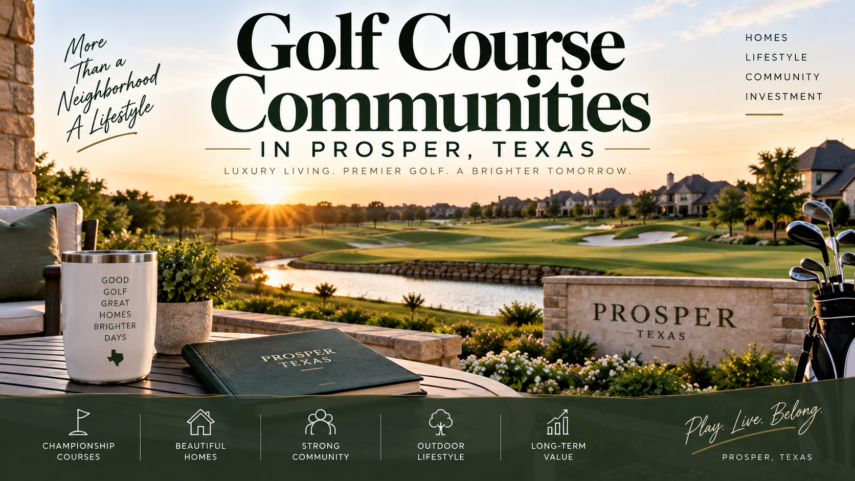 Golf Course Communities in Prosper TX